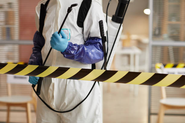 Professional Biohazard technician working in Clintonville, WI
